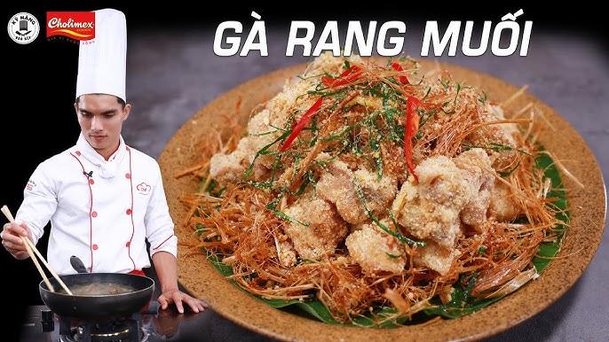 Hỗn hợp muối rang tự làm thơm lừng bí quyết cho cách nấu vịt rang muối chuẩn vị