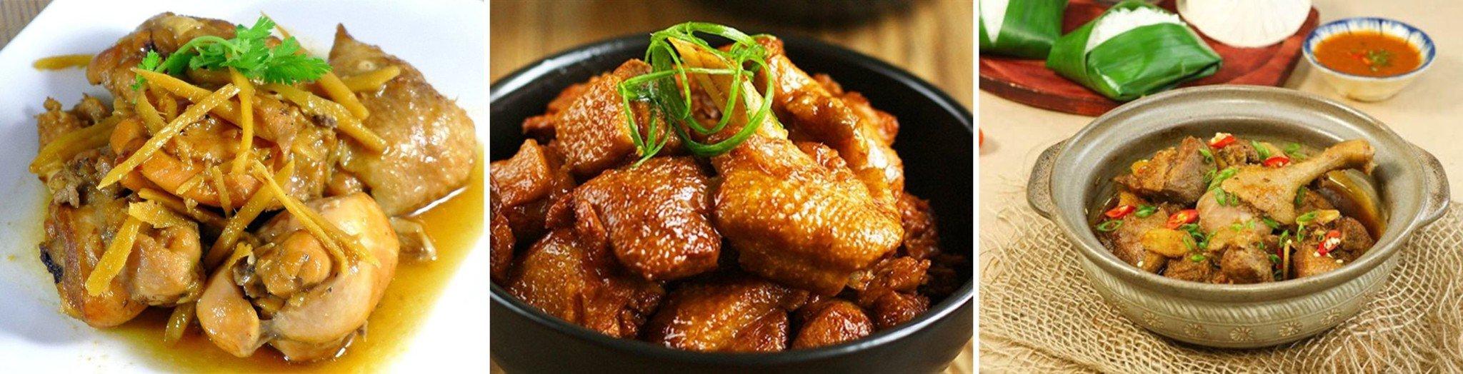 Đĩa vịt kho gừng nóng hổi ăn kèm cơm trắng dẻo thơm là sự kết hợp hoàn hảo