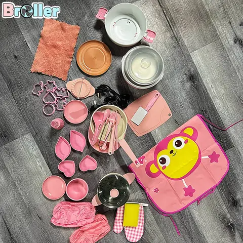 Bộ đồ chơi nấu ăn cho bé 41 món (nấu ăn thật) Bộ đồ chơi nấu ăn cho bé 41 món (nấu ăn thật)