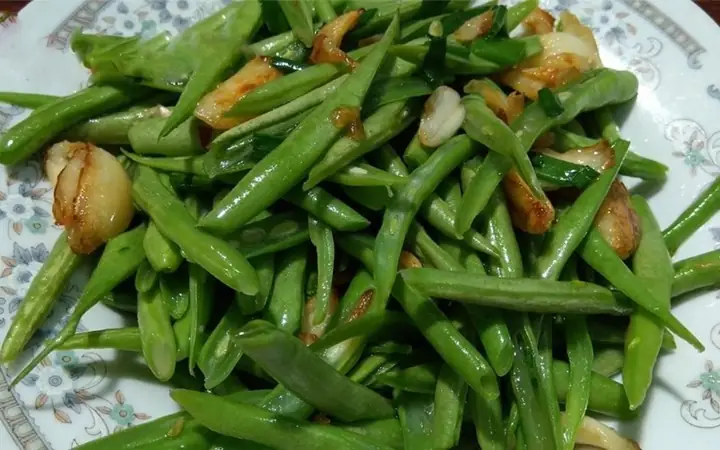 1. Đậu que xào tỏi 1. Đậu que xào tỏi