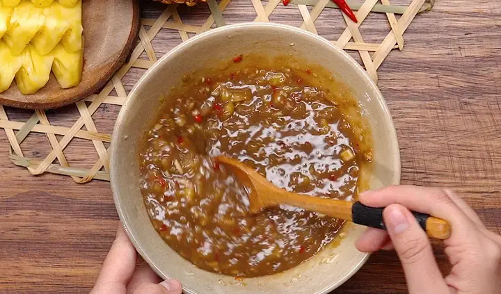 cách nấu mắm nêm với thơm cách nấu mắm nêm với thơm