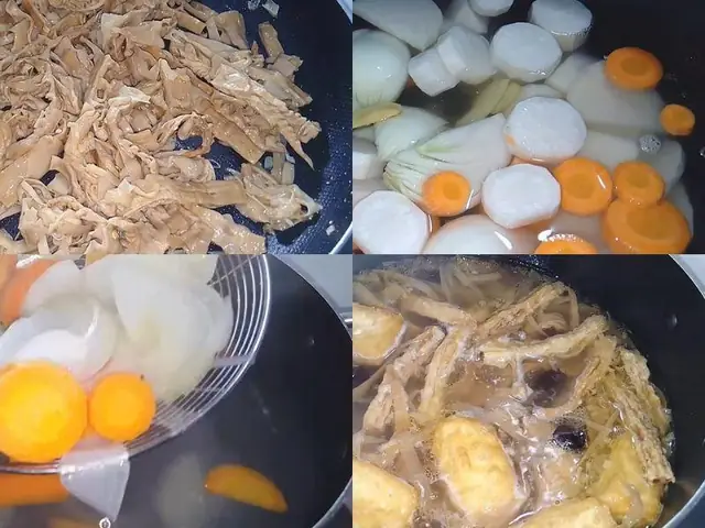 1.2. Cách nấu bún măng chay từ măng khô 1.2. Cách nấu bún măng chay từ măng khô