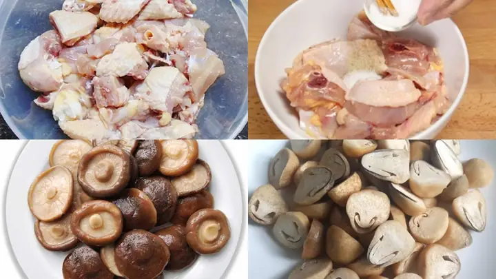 1. Chuẩn bị nguyên liệu nấu mì chũ gà ngon, thanh đạm