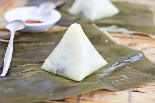 Bánh giò nóng – Pyramidal Rice Dumpling for Good Friday