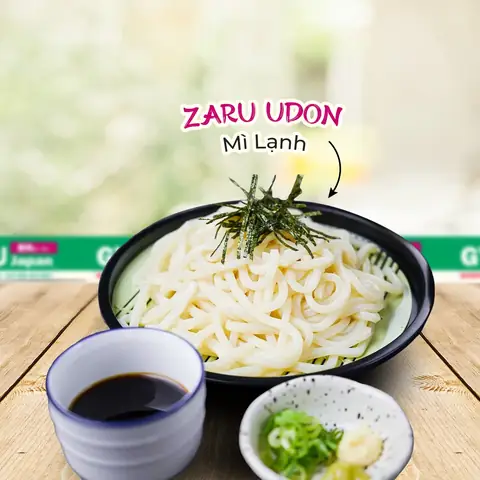 4.Udon Lạnh (Zaru Udon) - Hướng Dẫn Cách Nấu Mì Udon Lạnh Tươi Mát Tại Nhà