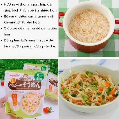3. Cách nấu mì Somen Wakodo cho bé như thế nào?