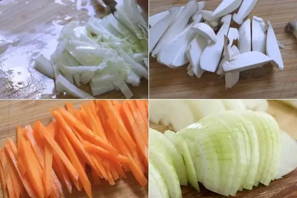 Sơ chế nguyên liệu Sơ chế nguyên liệu