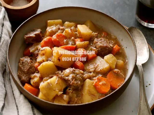 1. Món thịt bò hầm rượu vang 1. Món thịt bò hầm rượu vang