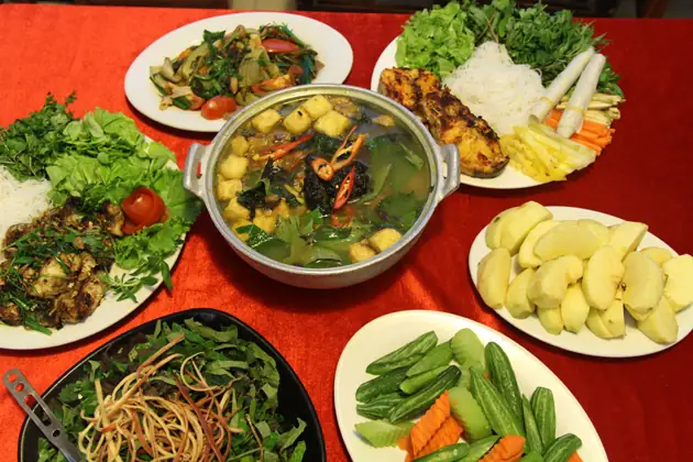 Cá nheo đủ món cho 06 người tại Nhà hàng Kiều Gia Cá nheo đủ món cho 06 người tại Nhà hàng Kiều Gia