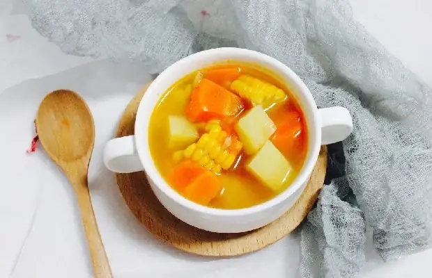 Canh rau củ nấu chay Canh rau củ nấu chay