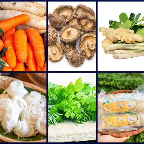 Nguyên liệu: Nguyên liệu: