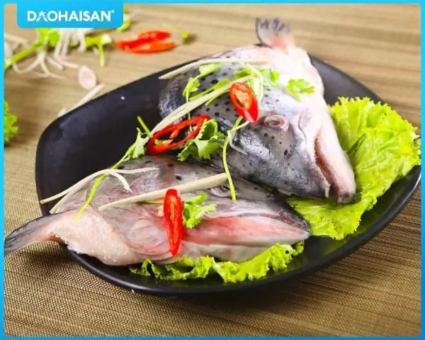 Công thức nấu lẩu đầu cá hồi nấu nấm Công thức nấu lẩu đầu cá hồi nấu nấm