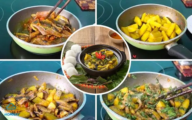 Hướng dẫn chi tiết cách nấu lươn om chuối đậu Nghệ An Hướng dẫn chi tiết cách nấu lươn om chuối đậu Nghệ An