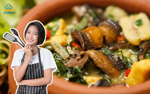 Hướng dẫn chi tiết cách nấu lươn om chuối đậu Nghệ An Hướng dẫn chi tiết cách nấu lươn om chuối đậu Nghệ An