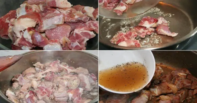 Bước 1: Sơ chế nguyên liệu Bước 1: Sơ chế nguyên liệu