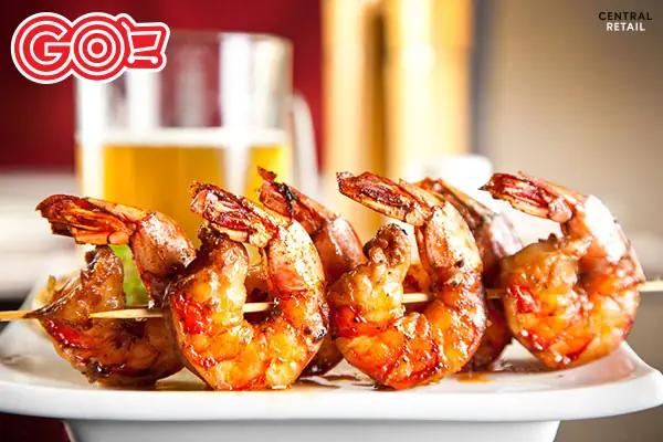 Tôm sú rang muối Tôm sú rang muối