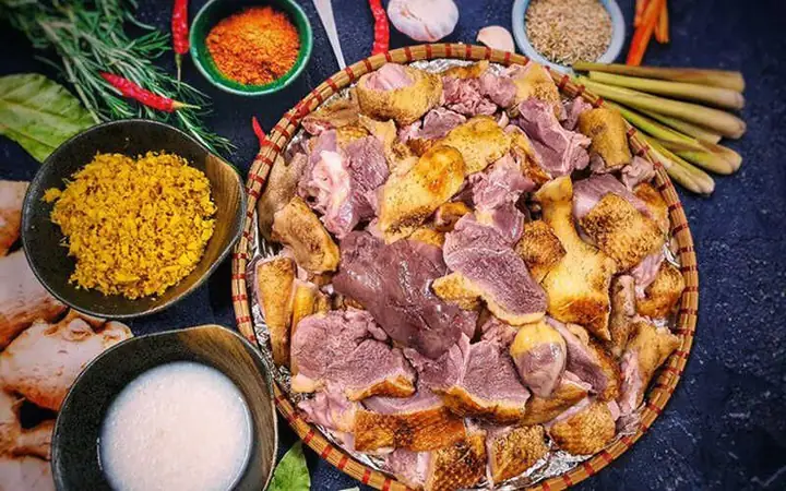 1.1. Nguyên liệu cần chuẩn bị (4 - 5 người ăn) 1.1. Nguyên liệu cần chuẩn bị (4 - 5 người ăn)