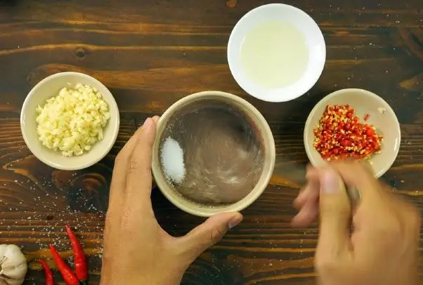 1. Cách làm mắm ruốc chấm xoài 1. Cách làm mắm ruốc chấm xoài