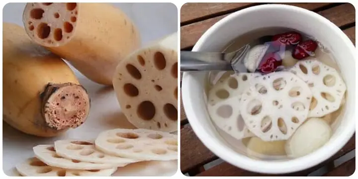 Củ sen nấu nước uống có tốt không? Củ sen nấu nước uống có tốt không?