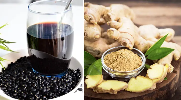 Cách nấu nước đậu đen với gừng giảm cân Cách nấu nước đậu đen với gừng giảm cân