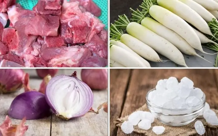 1Nguyên liệu nấu nước dùng 1Nguyên liệu nấu nước dùng