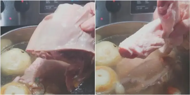 Bước 2: Ninh nước dùng phở