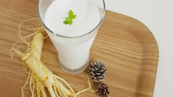 2Xay nhân sâm cùng sữa tươi 2Xay nhân sâm cùng sữa tươi