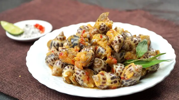 cách nấu ốc hương trứng muối