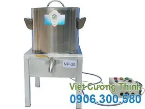 Nồi hầm xương bằng điện, nồi nấu nước lèo bằng điện,nồi nấu phở bằng điện sản xuất Việt Cường Thịnh
