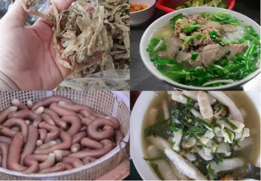 1. Cách chế biến sá sùng khô nấu nước lèo phở