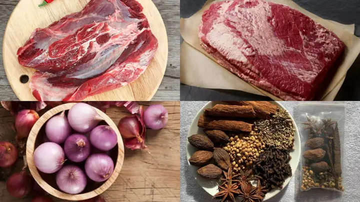 1Nguyên liệu nấu phở bò Nam Định