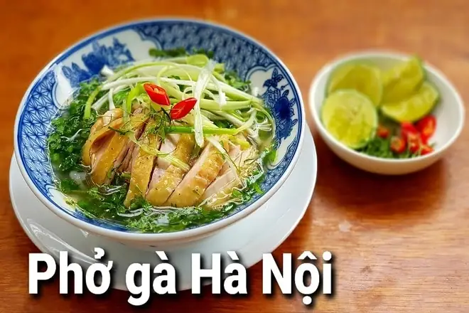 Cách nấu món phở gà Hà Nội ngon để bán kinh doanh
