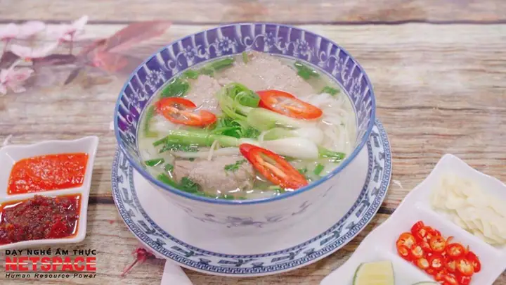 Học cách làm phở gà trộn, nấu phở bò, phở gà chị Thúy