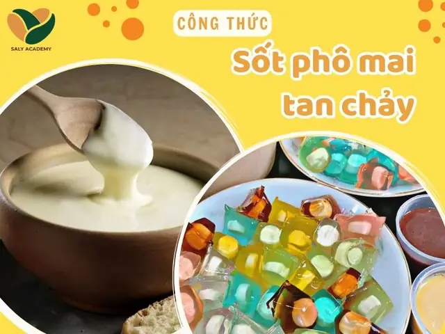 Cách làm sốt phô mai tan chảy đơn giản, béo ngậy