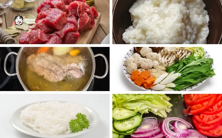 Nguyên liệu chuẩn bị