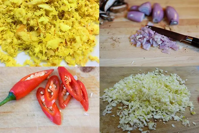 Các bước nấu chân giò rượu mận