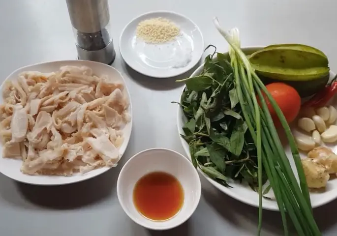 Chuẩn bị nguyên liệu