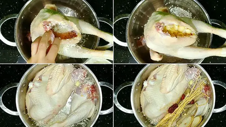 Bước 2: Sơ chế và chuẩn bị các nguyên liệu