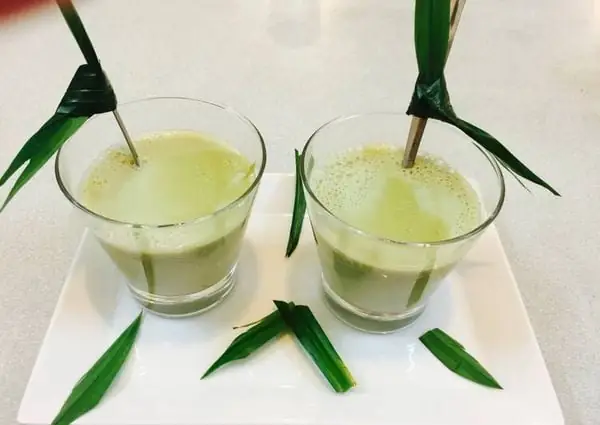 CÔNG THỨC SỮA ĐẬU NÀNH LÁ DỨA CÔNG THỨC SỮA ĐẬU NÀNH LÁ DỨA