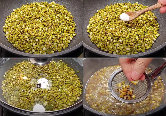 Xay và lọc đậu