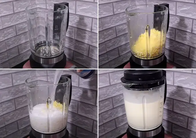 Xay và lọc đậu xanh Xay và lọc đậu xanh