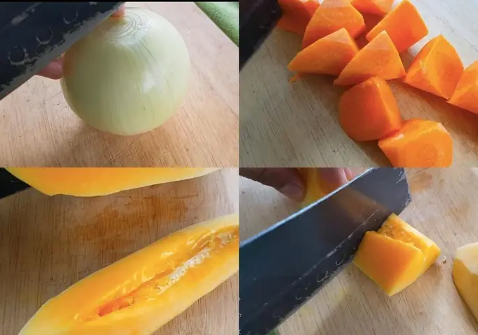 Sơ chế các nguyên liệu khác