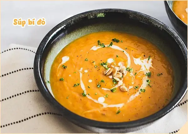 Súp bí đỏ thơm ngon lại bổ dưỡng, thích hợp cho cả người lớn và trẻ nhỏ. Học ngay cách nấu súp bí đỏ với trứng gà, thịt heo, thịt bò, cá hồi, tôm… siêu đơn giản dưới đây, đảm bảo cả nhà ai cũng thích.