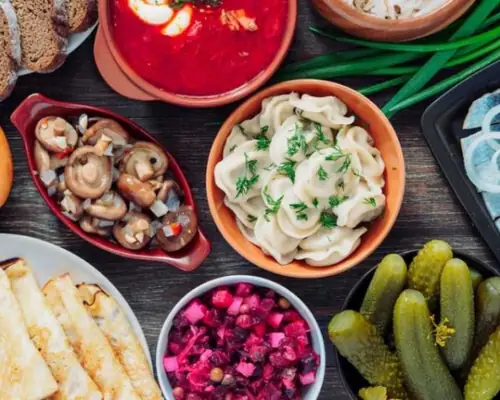 1.2 Một số nguyên liệu chính trong ẩm thực nước Nga