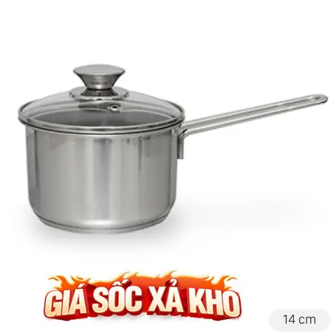 Quánh inox 3 đáy Fivestar Q14-3DG