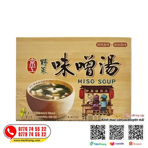 cách nấu súp miso ăn liền