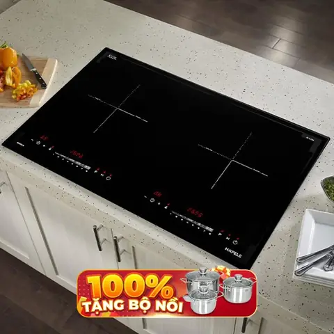 Bếp từ đôi âm Hafele HC-I2732A (536.61.726) 4400W Bếp từ đôi âm Hafele HC-I2732A (536.61.726) 4400W