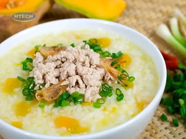 3.3. Hoàn thành và thưởng thức món cháo thịt bằm 3.3. Hoàn thành và thưởng thức món cháo thịt bằm