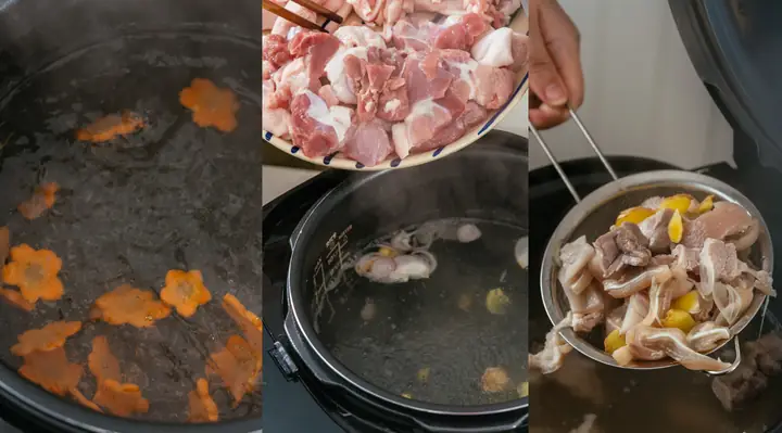 Cách làm món thịt đông bằng nồi áp suất điện