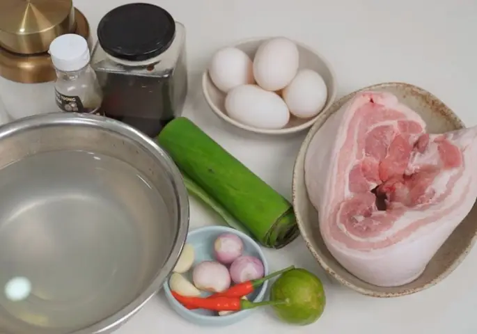 Chuẩn bị nguyên liệu